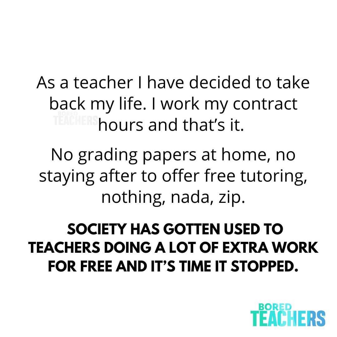 Bored Teachers tweet media