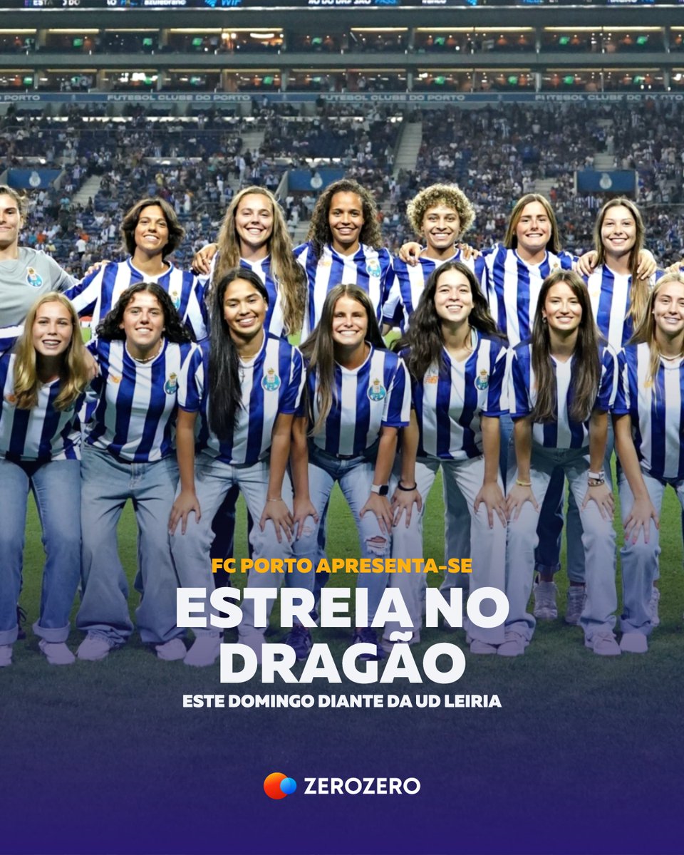 O Estádio do Dragão vai abrir as portas para a equipa do FC Porto! 🐉

Este domingo, pelas 11h, as portistas defrontarão a UD Leiria no palco maior azul e branco!