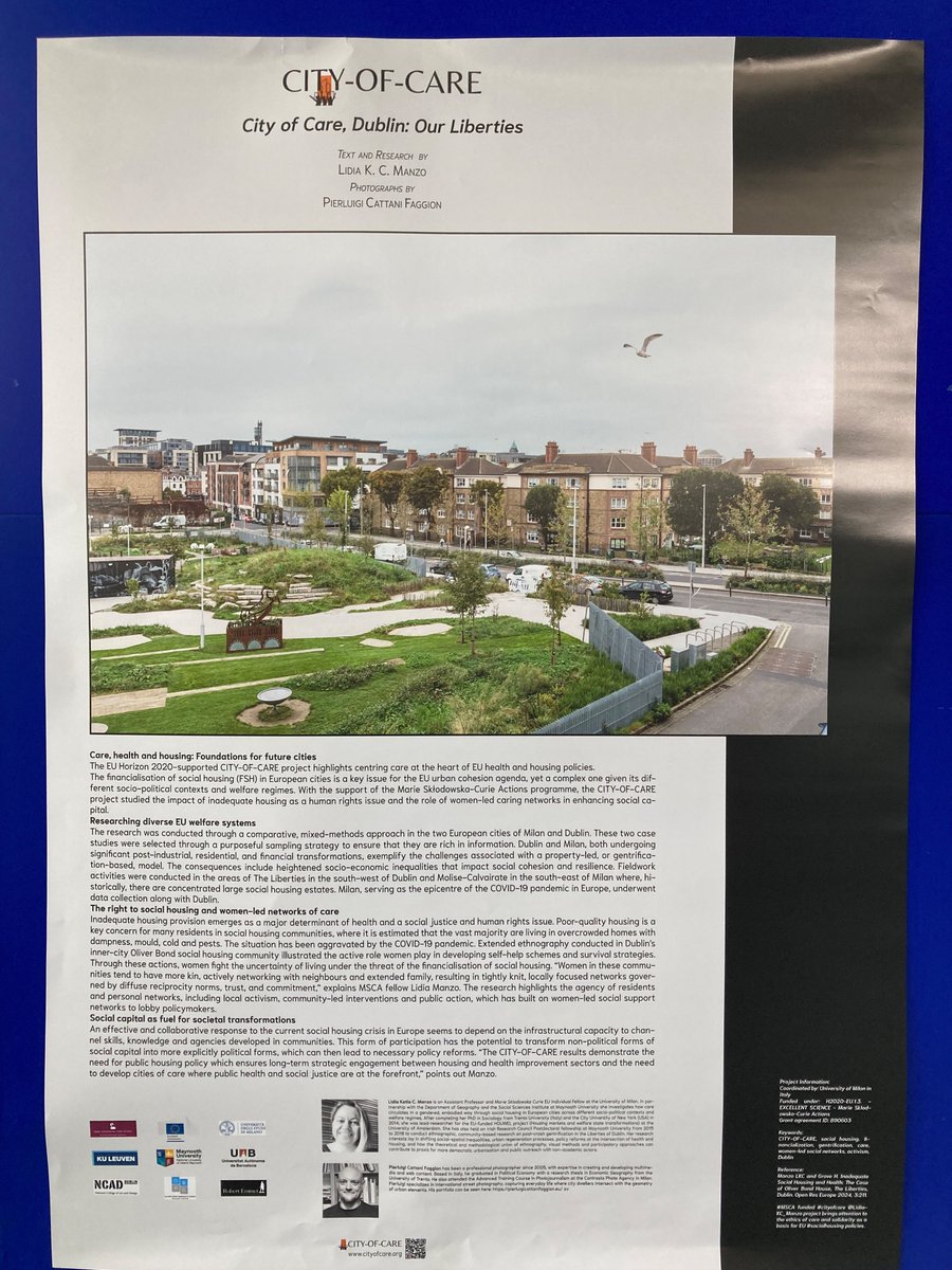 Philip Lawton (@phillawton) on Twitter photo For anyone at the <a href="/igc2024dub/">@IGC2024Dub</a>, don’t miss the City of Care photo exhibit of The Liberties, Dublin in The Helix. The exhibition is a collaboration between <a href="/LidiaKC_Manzo/">Lidia KC Manzo</a> & photographer Pierluigi Cattani Faggion and is focused on the importance of Care in housing & health policies For anyone at the <a href="/igc2024dub/">@IGC2024Dub</a>, don’t miss the City of Care photo exhibit of The Liberties, Dublin in The Helix. The exhibition is a collaboration between <a href="/LidiaKC_Manzo/">Lidia KC Manzo</a> & photographer Pierluigi Cattani Faggion and is focused on the importance of Care in housing & health policies