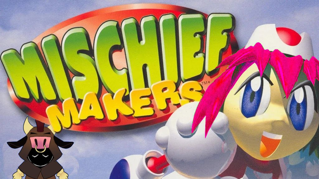 ushimeimomoka's tweet image. Mischief Makers today @ 6PM EST!