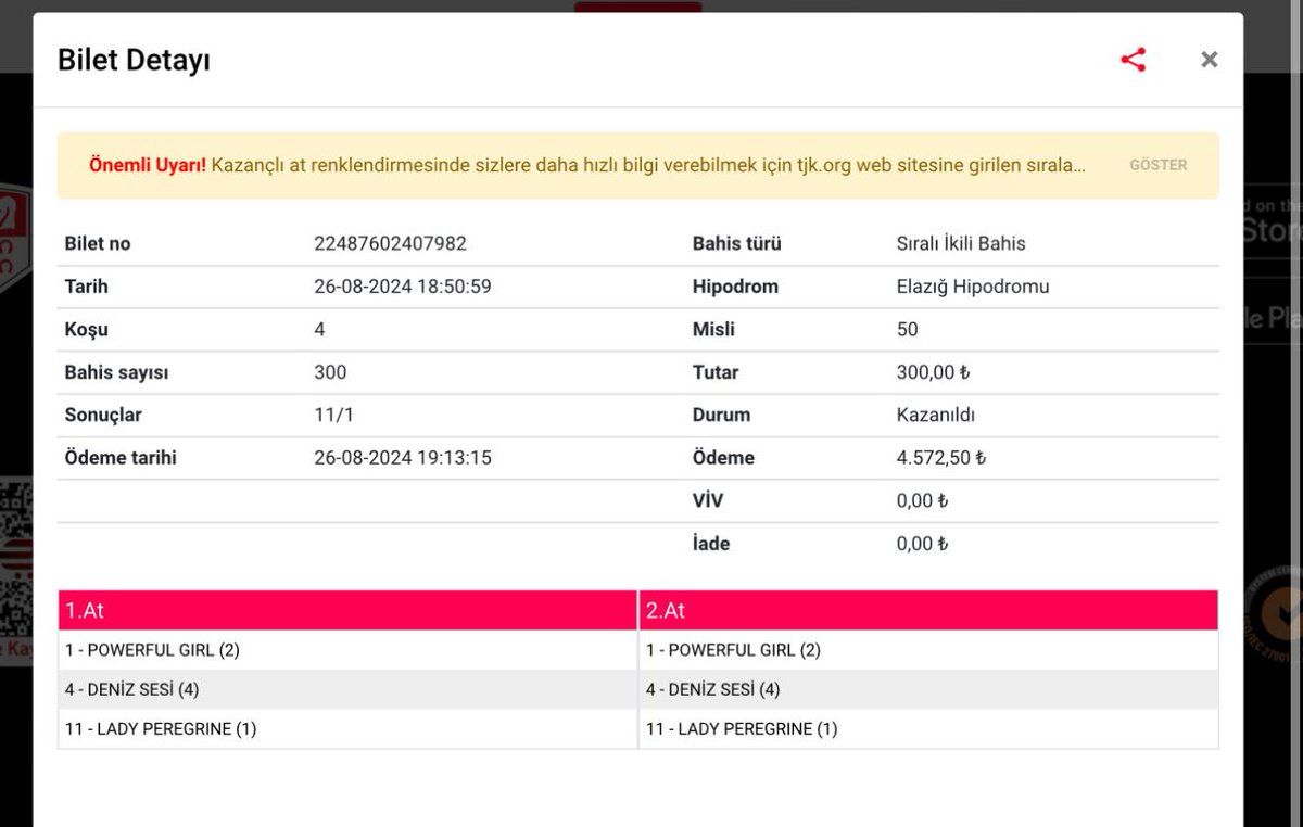 hamityksl's tweet image. Elazığ 1.altılı 2892₺ hayırlı olsun. 
Demiştim ikili ile 1.altılıdan iyi aldık.
3 tane süpriz atım vardı. 
Üçüde iyi koştu biri kazansa yatecekti. 
#DENİZSESİ
#EGELİEFE
#ASLINURAY
Bir tanesi bitirmez mi yav.
Şans yok.
Atlar bize koşacak.