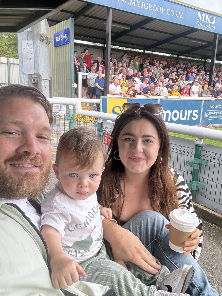 george_brinkman's tweet photo. Another ground ticked off for arch. @wokingfc #ports #reading #stevenage #stotfold #hitchin #biggleswade #Potton https://t.co/Xt4kYI9aVq