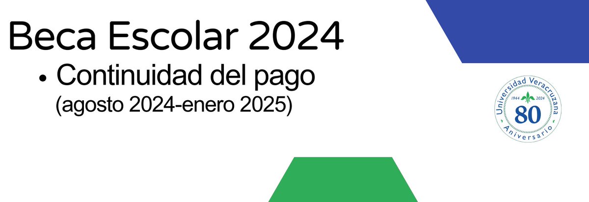 FACICOUV's tweet photo. Estudiante beneficiario(a) de la Beca Escolar 2024. Continuidad del pago correspondiente al periodo escolar agosto 2024- enero 2025
https://t.co/6C59fypF5Z https://t.co/LRAukmz8xI