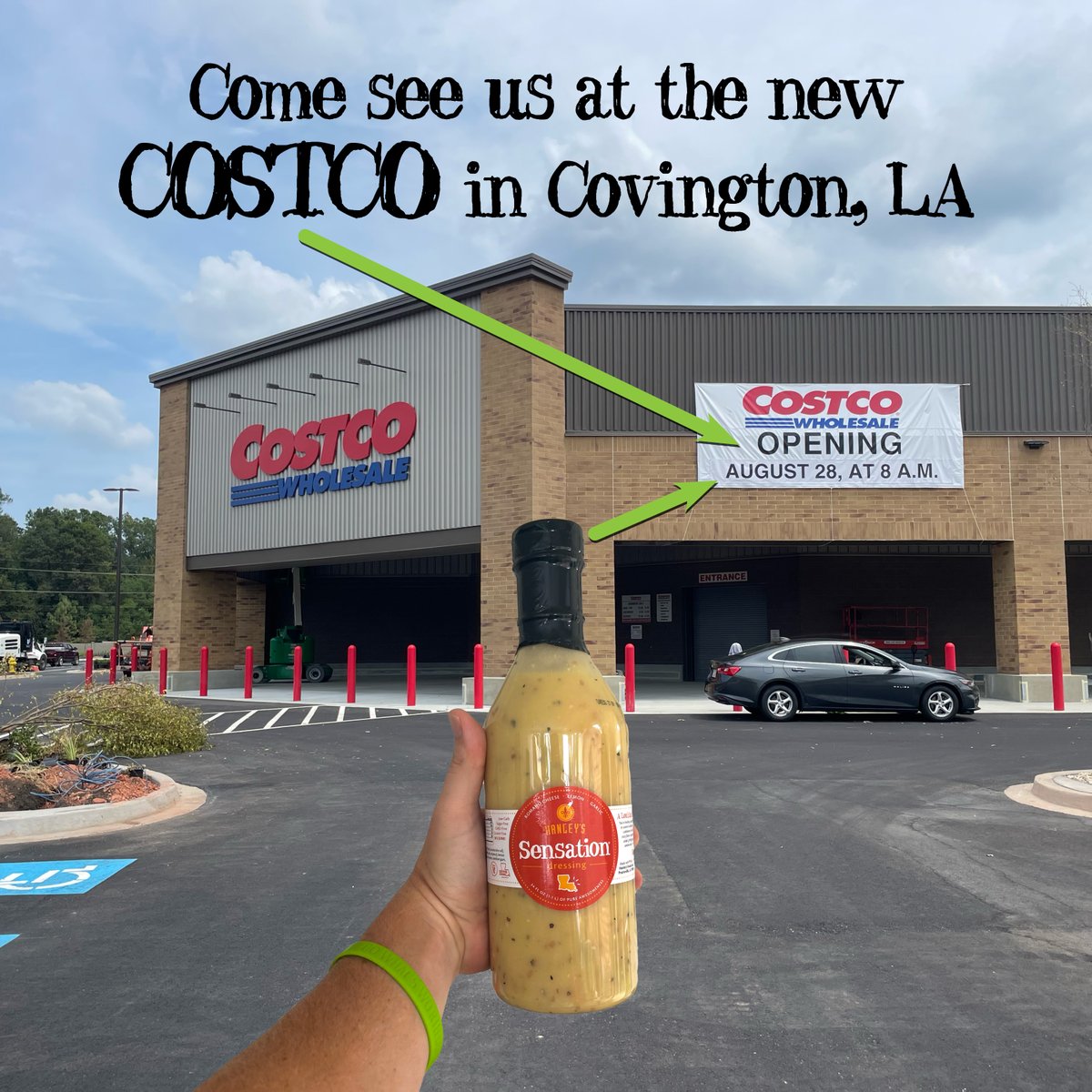 HanleysFoods's tweet photo. 📷 New Costco Alert 📷Grand opening this Wednesday in #Covington! Come check out our new 34oz #SensationDressing. #dressitbetter https://t.co/5WLYBdC4Fd