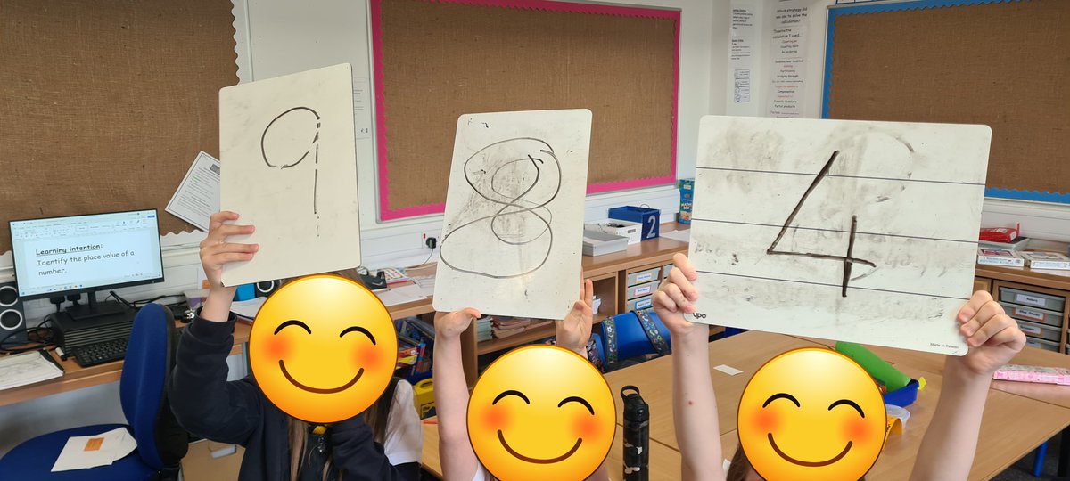 MrsSaunders17's tweet photo. @AitonPs @JPrimary Primary 4, having fun, using some active numeracy skills, making 3 and 4 digit numbers 👏 https://t.co/GBFXxPgRHd