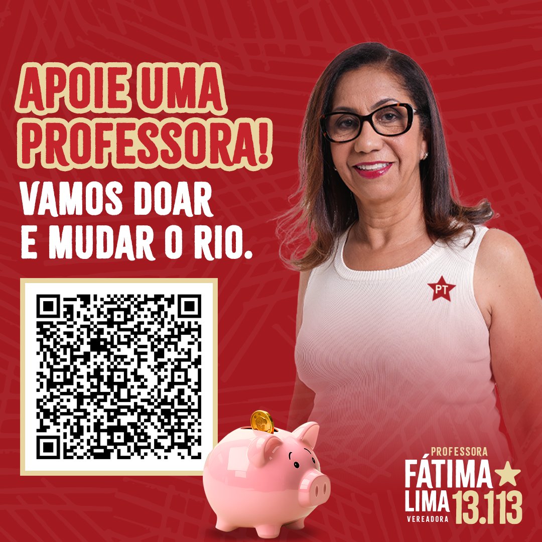 A Campanha da Professora Fátima Lima para vereadora, n° 13113, está ganhando força! Estamos percorrendo a cidade e alcançando corações e mentes. Para continuar avançando, precisamos do seu apoio. Esta é uma campanha construída com e pela militância.