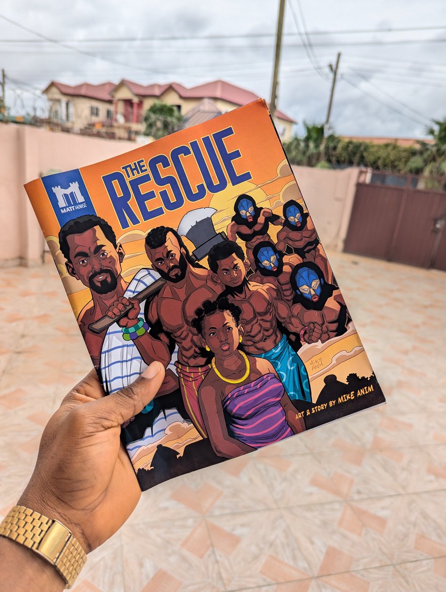 MikeAnim_'s tweet photo. So I made physical copies of my comic, THE RESCUE, and I'll have them on sale at Accra Goods Market's 23rd September pop up market.

I'll have THE RESCUE mugs on sale too.

So if you've  always wanted a copy, mark your calendars. 😉

Details of prices soon. https://t.co/NmY40a7Ic6