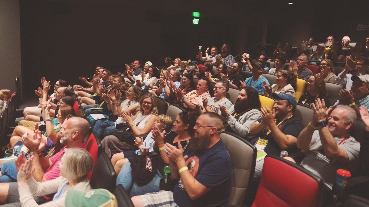 sidewalkfilm's tweet photo. THAT'S A WRAP ON THE 26th ANNUAL SIDEWALK FILM FESTIVAL PRESENTED BY REGIONS BANK!

A humongous thank you to our staff, volunteers, sponsors, attendees, and everyone else who made this another incredible year!

We'll see you August 18 - 24, 2025 for our 27th year and as always...HAPPY SIDEWALK! 💛🖤

📸: @DSmithScenes 
See all of David's photos throughout Fest week at https://t.co/pTlHd74zhq