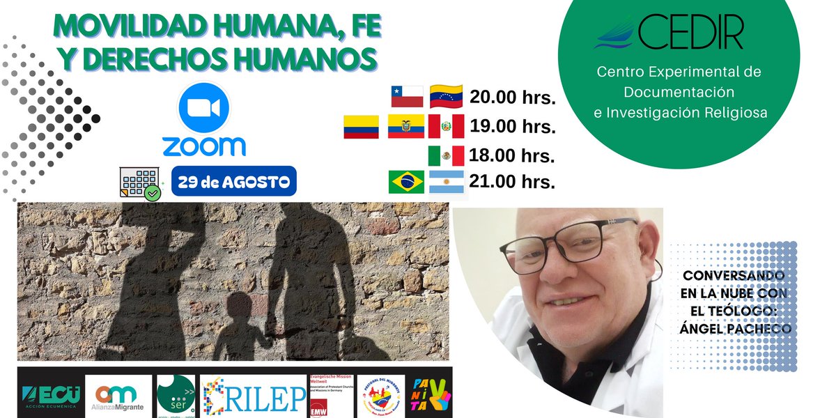 Puedes inscribirte gratuitamente a través del siguiente enlace 👉zoom.us/meeting/regist…