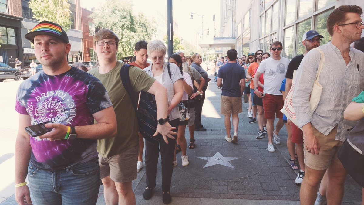 sidewalkfilm's tweet photo. THAT'S A WRAP ON THE 26th ANNUAL SIDEWALK FILM FESTIVAL PRESENTED BY REGIONS BANK!

A humongous thank you to our staff, volunteers, sponsors, attendees, and everyone else who made this another incredible year!

We'll see you August 18 - 24, 2025 for our 27th year and as always...HAPPY SIDEWALK! 💛🖤

📸: @DSmithScenes 
See all of David's photos throughout Fest week at https://t.co/pTlHd74zhq