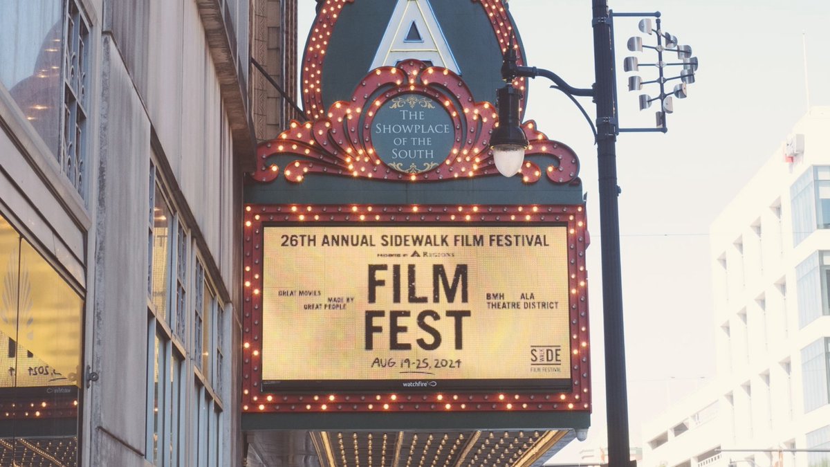 sidewalkfilm's tweet photo. THAT'S A WRAP ON THE 26th ANNUAL SIDEWALK FILM FESTIVAL PRESENTED BY REGIONS BANK!

A humongous thank you to our staff, volunteers, sponsors, attendees, and everyone else who made this another incredible year!

We'll see you August 18 - 24, 2025 for our 27th year and as always...HAPPY SIDEWALK! 💛🖤

📸: @DSmithScenes 
See all of David's photos throughout Fest week at https://t.co/pTlHd74zhq