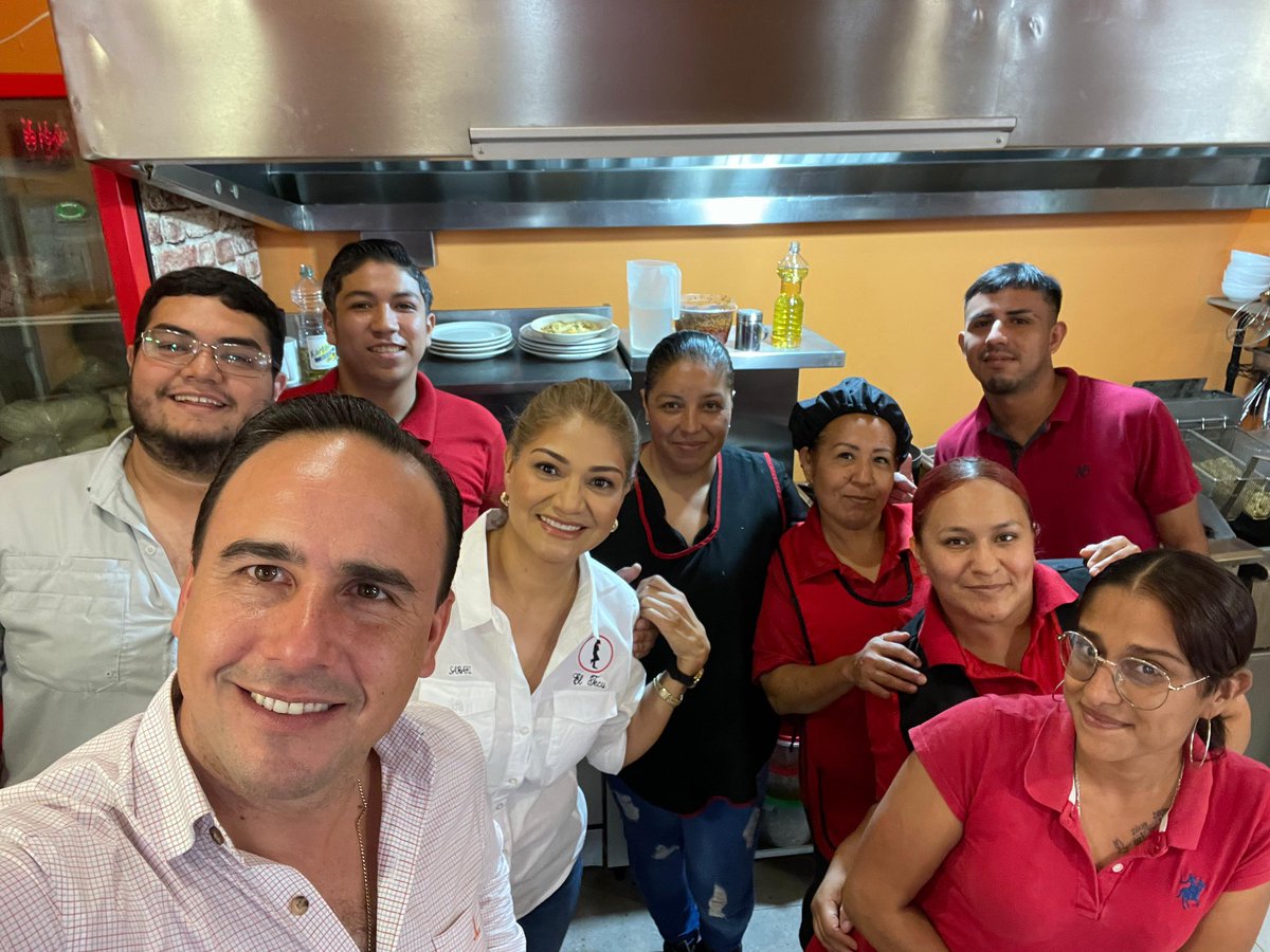 Echando un taquito en “El Tecu”. Gracias por todas las atenciones. 👍🏼🤠💪🏼 #PiedrasNegras #Coahuila