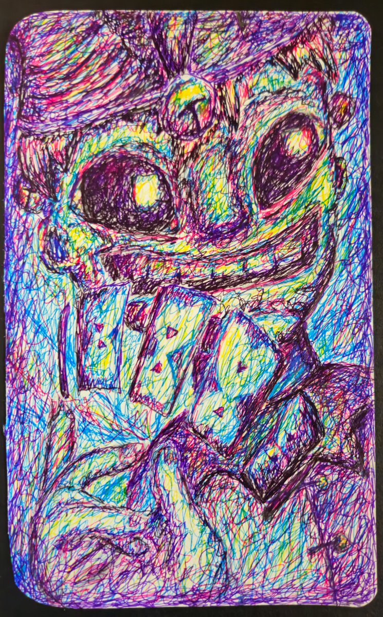 This is the most recent thing I've completed! I wanted to try this style with a character and thought it would read better with more exaggerated/cartoonish proportions. I'm personally quite happy with the result!