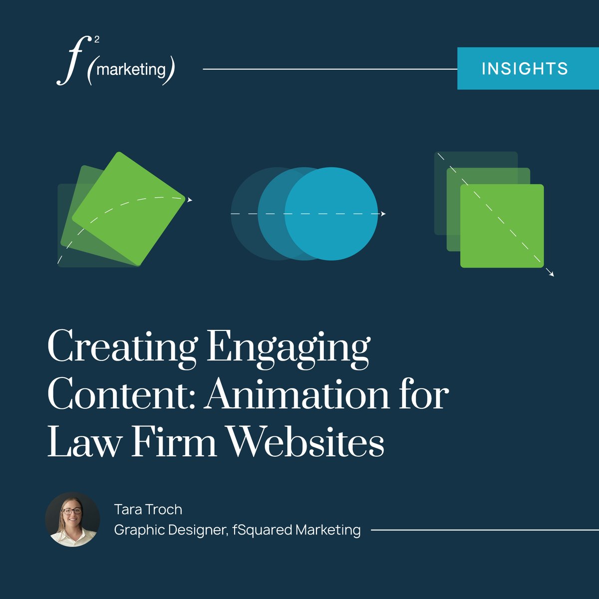 Capturing the attention of busy professionals and time-strapped prospective clients is challenging. Here’s how animation can be a game-changer for your law firm and how you can leverage it effectively.

fsquaredmarketing.com/creating-engag…

#LegalMarketing #LMAmkt
