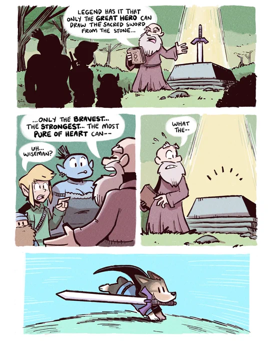 The legends were true! 