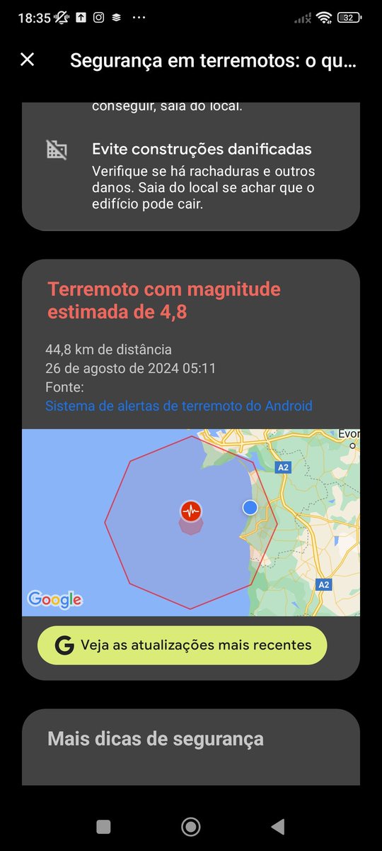 A mulher falou que tremeu tudo e eu dormindo abessa !