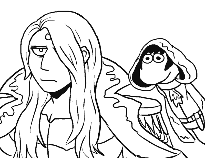 fadamniel's tweet photo. if there's anything you can rely on me for its making really silly stupid nonsense clown images about some final fantasy guys https://t.co/POodiRJuZd
