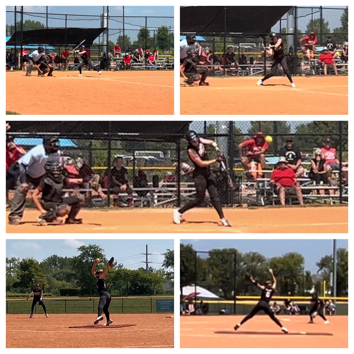 Proud of our girl, <a href="/McDRaegan2029/">Raegan McDaniel</a> … first weekend of fall ball… team went 3–2, R had 3 hits/3 BB/4 run scored and pitched really well.