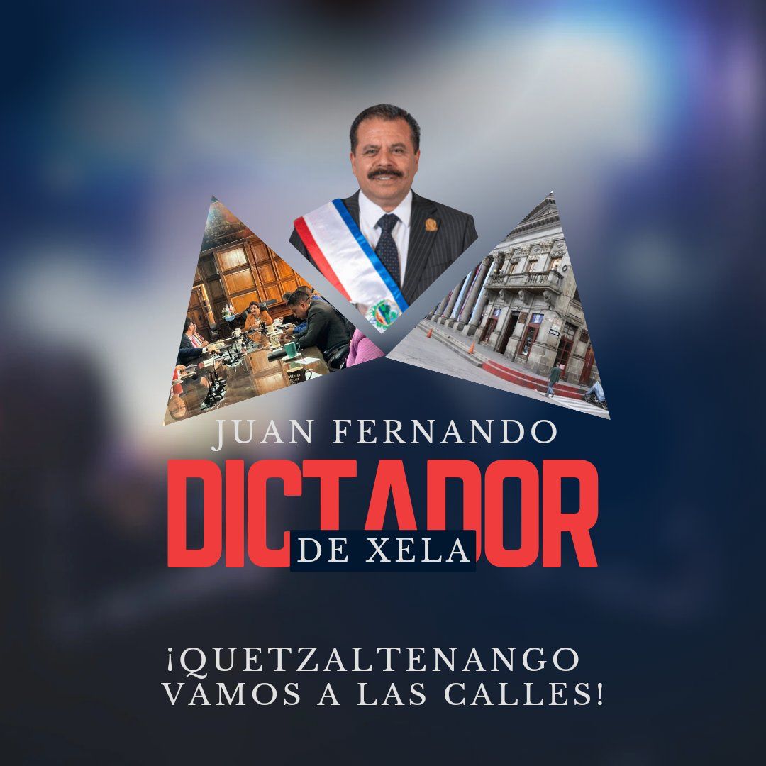 LaPrensa_deOc's tweet photo. Un grupo de vecinos le llaman #ELDICTADOR, ahora se organizan y van con la primera marcha para exigir la renuncia de Juan López, alcalde de Xela. En las próximas horas más información. @vozdeltuit @_ojoconmipisto @ElBencho_gt @el_Periodico @lanegrisgt https://t.co/R57CmQEmjt