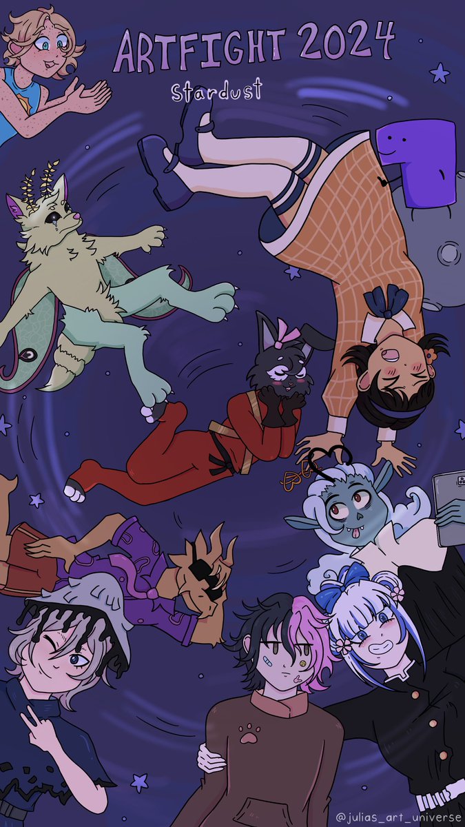 Thanks for the tag <a href="/NewtonsFiggy/">FiggyNewtons</a> 

All aboard the art train Choo choo!!

<a href="/Ash_days_/">AshDays Webcomic:🌟The Giant of Greywater🪲</a> 
@plutopri 
<a href="/m0nca_ke/">A L I C E 🥐 Moult webcomic</a> 
<a href="/ArtsySabs/">ArtsySabs</a>