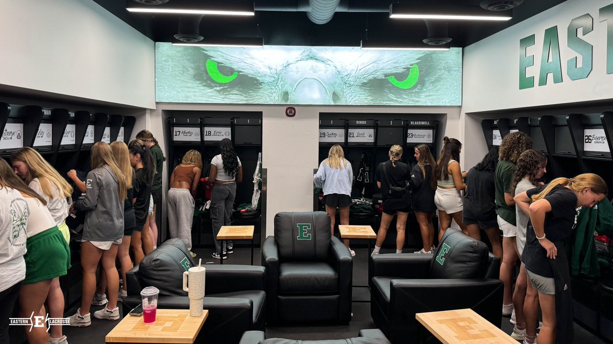 EMU_Lacrosse's tweet photo. Taking it all in and ready to rep the program on campus!

#EMUEagles https://t.co/f1aywQKVQ5