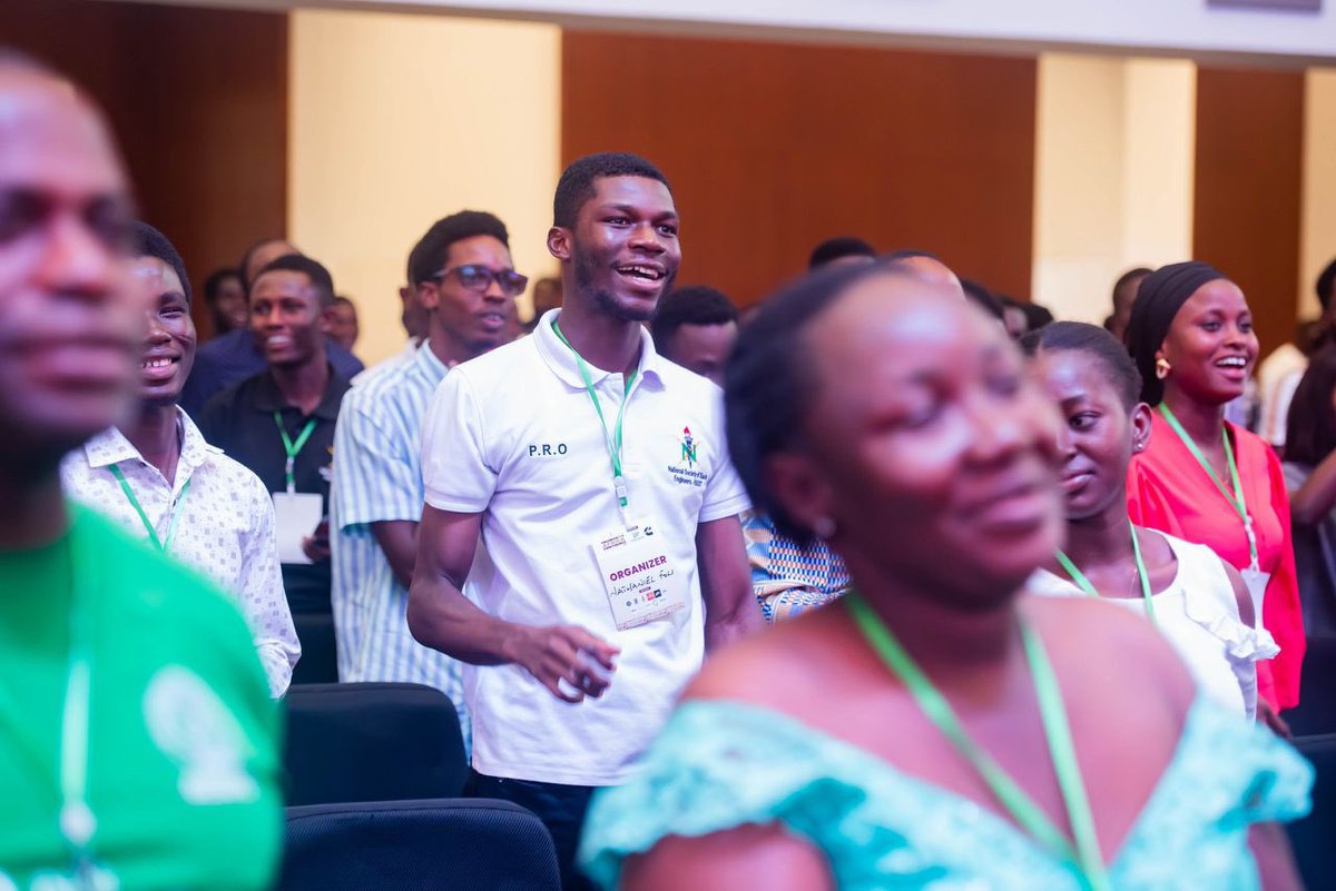 🇬🇭 Albert Tetteh's spoken word performance was a captivating highlight of the Engineering in Africa Conference 2024. 

His words painted vivid pictures, weaving together themes of progress, resilience, and the limitless potential of African engineering.