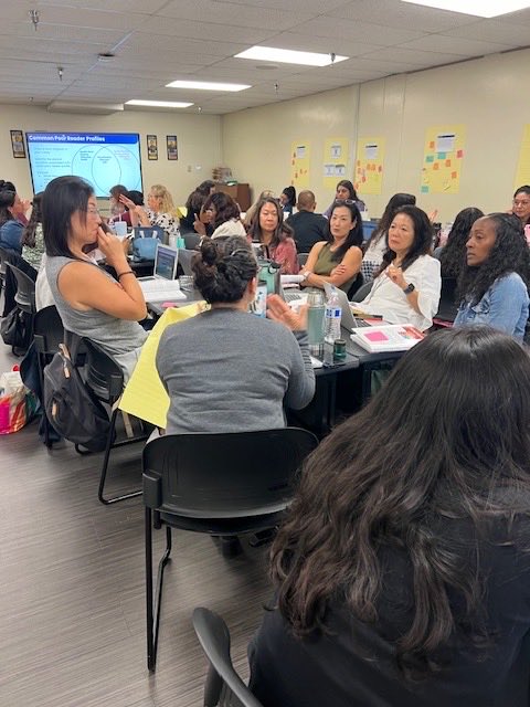 LAUSD_Achieve's tweet photo. Our Interventionists participated in a full day of professional development,
honing their skills to boost our students’ reading proficiency. Our Interventionists and students are out of this 🌎 .Get ready for a new chapter in literacy success! #Read2Lead 📚 https://t.co/A07hJZUq1Q