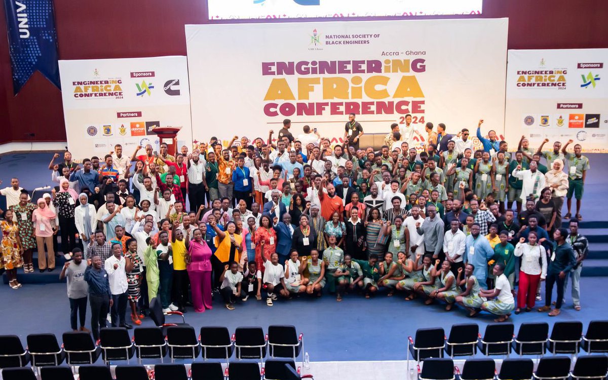 NSBE CEO Janeen Uzzell delivered a heartfelt message that resonated with attendees at the Engineering in Africa Conference. 

#EngineeringInAfrica #NSBE #25Years #STEM #NSBEGhana