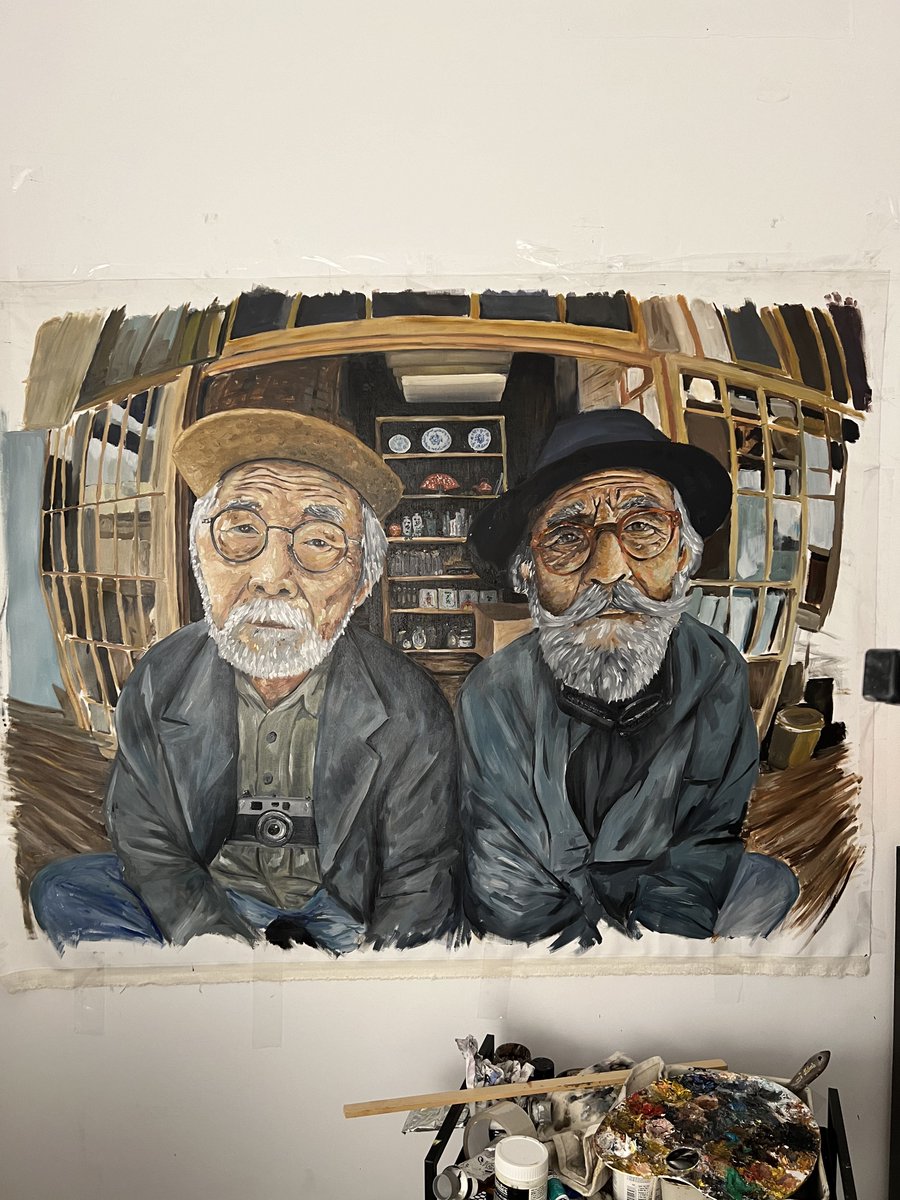 RomanoGustavo's tweet photo. When I paint       |      What I paint https://t.co/bnvK0zZBH3