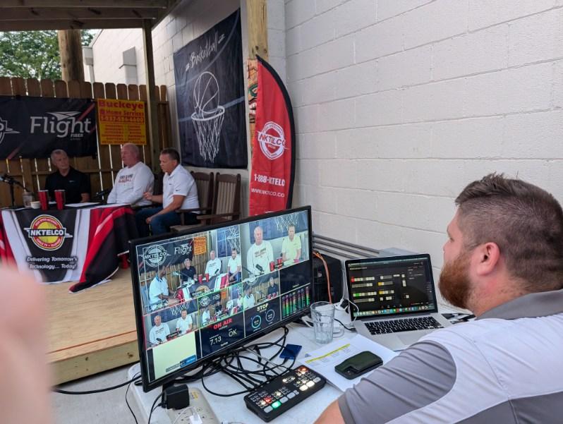 NKT_Productions's tweet photo. This past week was one for the books! The beginning of the week, part of our crew filmed the Cash &amp; Clark 50-year celebration of Shelby County Basketball for @NKTelcoSports! https://t.co/FcgJR1wFeI