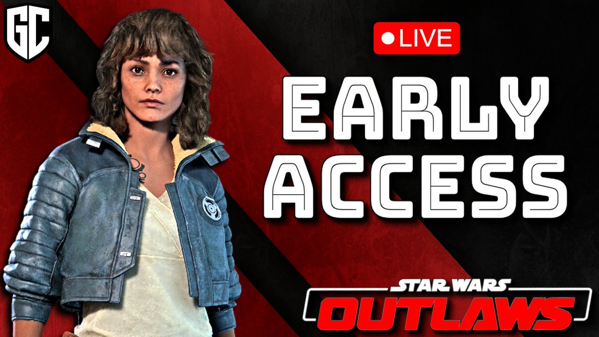I am going live on #StarWarsOutlaws in about 30 minutes on Youtube and Twitch! Follow me and then like and repost this post to enter my giveaway for Star Wars Outlaws Ultimate Edition on PC

Watch on Youtube: youtube.com/live/me_ckhz0X…

Watch me Twitch: twitch.tv/gcrock6