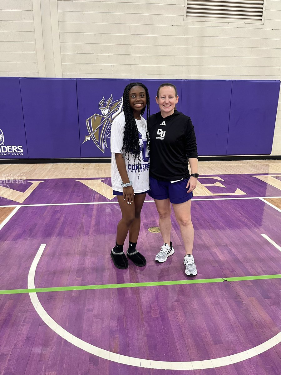 Had a great time at the Converse University Elite Camp ! I look forward to learning more about your program! <a href="/CoachLyons21/">Kevin Lyons</a> <a href="/Coachsam00/">Sam Davidson</a> <a href="/Converse_wbb/">Converse University Women’s Basketball</a> <a href="/pitts_academy/">COACH PITTS</a> @FbcLegacy <a href="/mikemillsnc/">Mike Mills WBB College Recruiting</a> <a href="/_BlakeDerrick/">Blake Derrick</a>