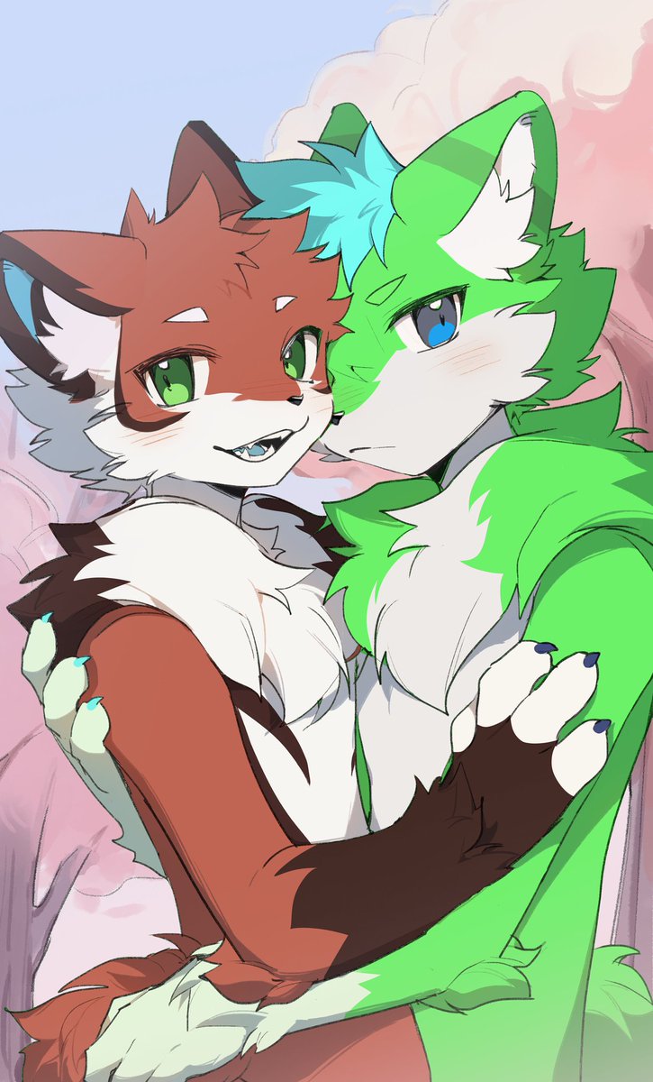 Me n my wuff! Art by <a href="/zibao999/">子包</a>