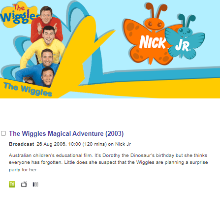 TWMAppreciation's tweet photo. On this day 18 years ago, Magical Adventure aired on Nick Jr. in the UK! #TheWiggles #TheWigglesMovie https://t.co/1KsPn0wThH