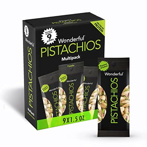 I just received Wonderful Pistachios, In-Shell, Roasted &amp; Salted Nuts, 1.5oz (Pack of 9) - 1.5 Ounce (Pack of 9) from Turtle_Bubbles via Throne. Thank you! throne.com/bionicthief #Wishlist #Throne