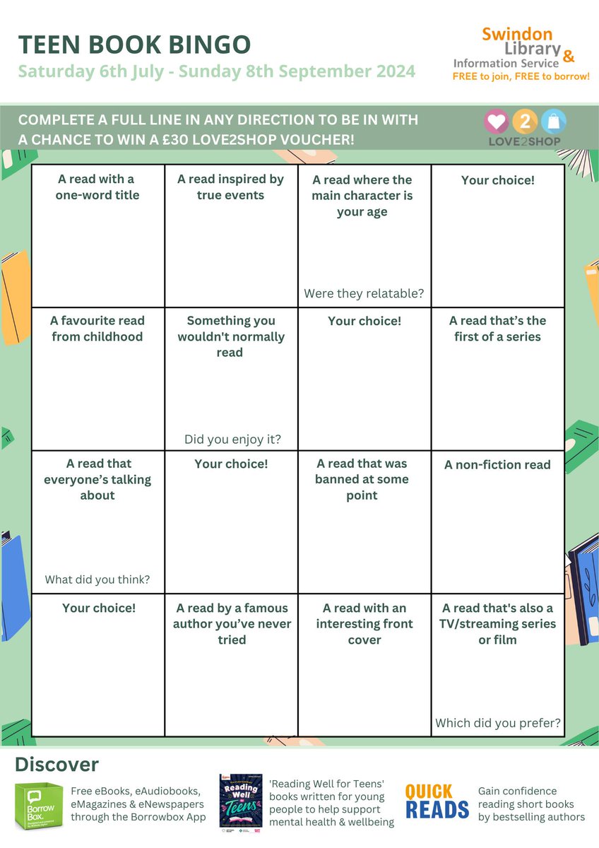 Swindon Libraries tweet media