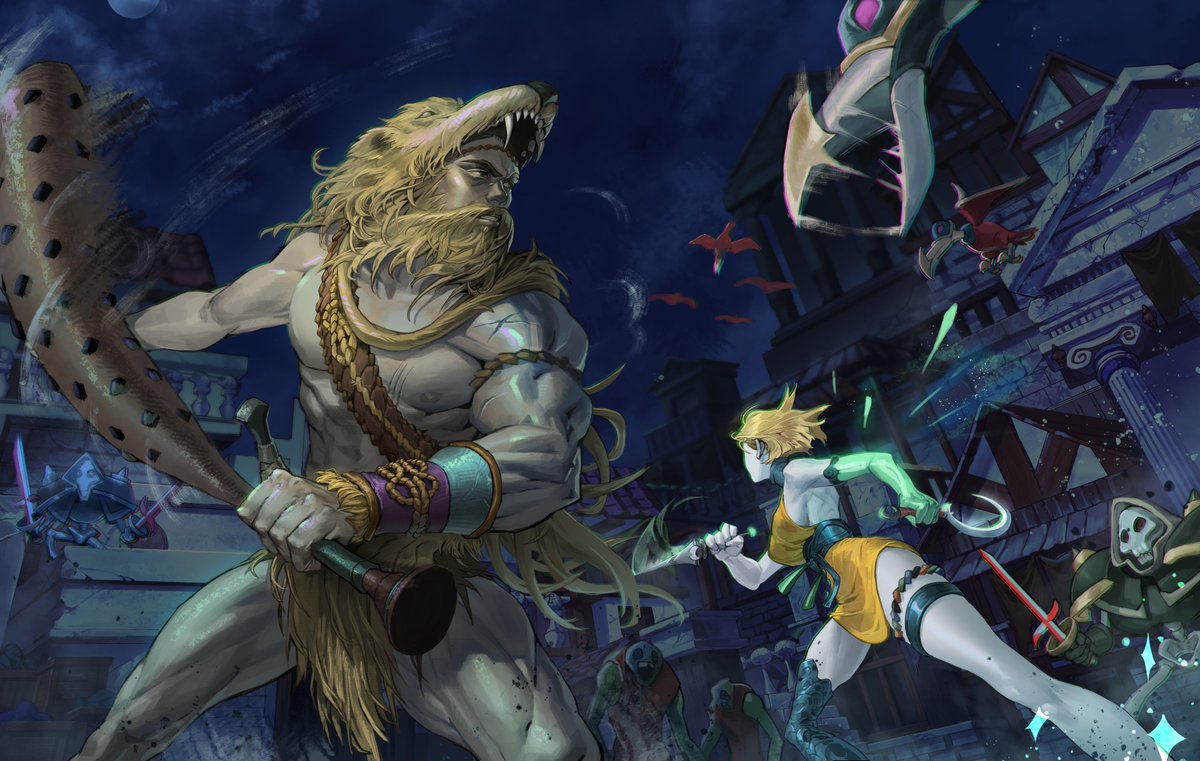Whomandr0w's tweet photo. Ephyra combat

#HadesII #HadesFanArt #Hades https://t.co/3qMFSSU62Z