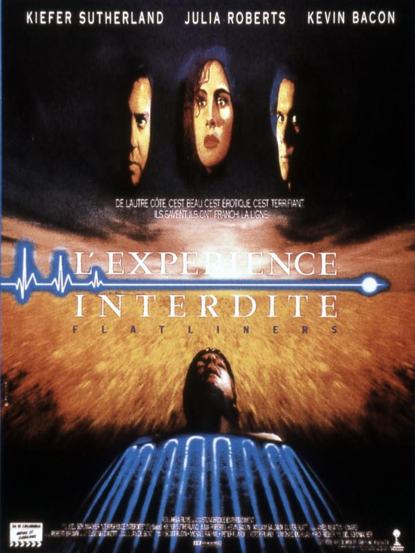 THCMAS_L's tweet photo. L'Expérience Interdite (1990) Joël Schumacher : Scénario très intéressant, qui nous fait nous questionner sur la mort, de jouer avec et sa moralité.

Très curieux de voir différentes hypothèses sur les EMI.

#Cinema #film #LExperienceInterdite https://t.co/AnOA0ZkmOh