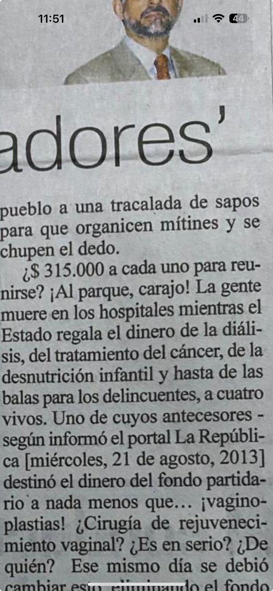 “Mientras el Estado regala el dinero…” Linda ‘obra social’, y a muchísimos ciudadanos todavía nos tienen tragados con la devolución del IVA. 

Aunque no viene al caso, vean cómo le reparten el billete a los partidos políticos y nosotros seguimos esperando que se nos pague lo del
