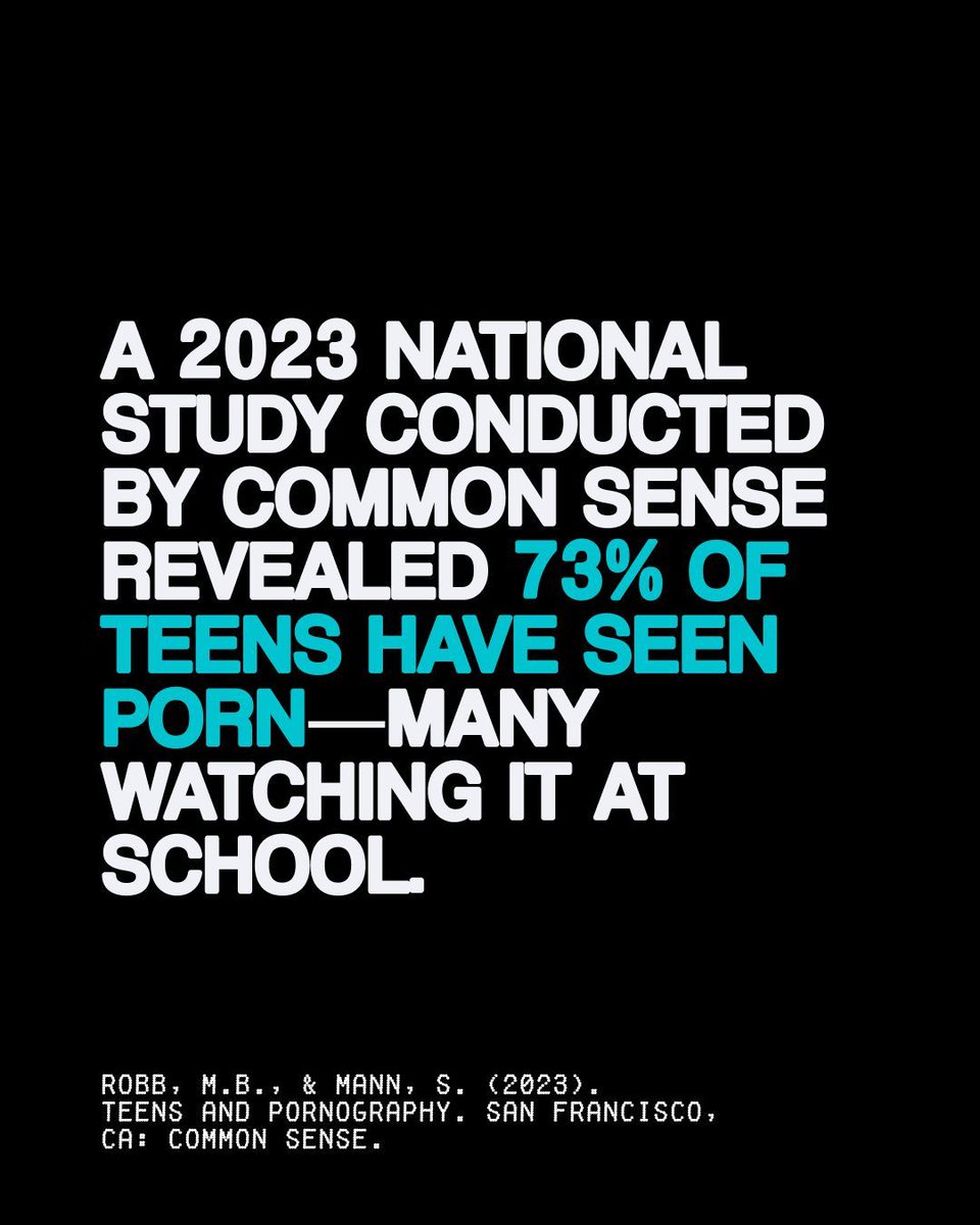 FightTheNewDrug's tweet photo. With most teens exposed to porn by 13, it’s crucial to educate young people on its harms. Want to bring this powerful message to your school or community? Click the link to book a presentation today! 

🔗 - https://t.co/FnNlqCwmNU https://t.co/H49Xa4xUP0