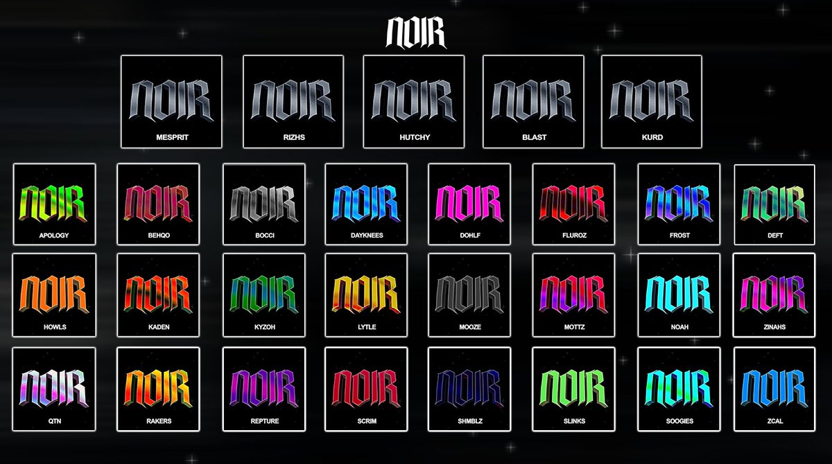 noirnoctorum's tweet image. NOIR

LINEUP