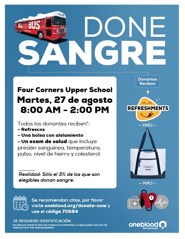 4CornersUpper's tweet photo. Join us for a Community Event!
Appointments are encouraged, please visit https://t.co/5vMJjZ30a0 and use sponsor code 70684 https://t.co/37JXlrOh6r