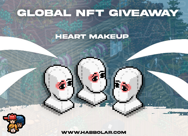 💄 3x GLOBAL HEART MAKEUP GIVEAWAY 2 💄

🔹 Follow <a href="/Habbolar_com/">Habbolar.com</a> and <a href="/tuee_h/">Tuesahツ</a>
🔹 Tag 3 friends
🔹 Like + RT this tweet

Draw ends 29 August.

Thx <a href="/Habbo/">Habbo</a>

🔸 This item is not a rare: they may release it in the
future!