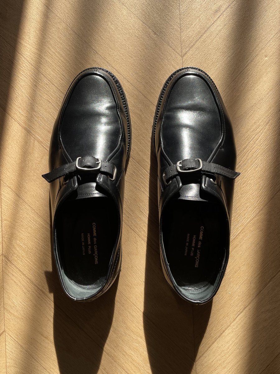 alextrescool's tweet image. Bought those vintage COMME des GARÇONS loafers for 150€