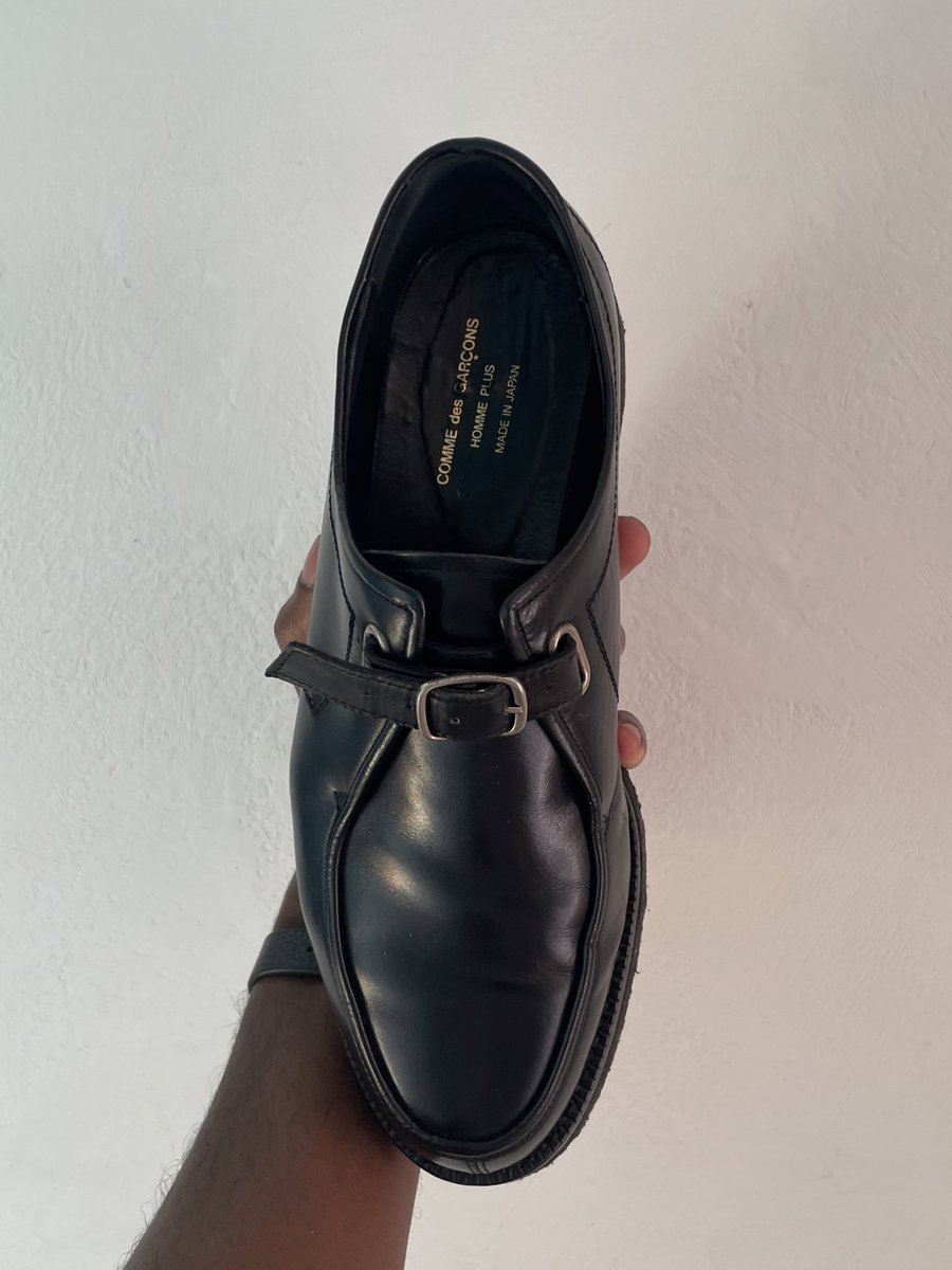 alextrescool's tweet image. Bought those vintage COMME des GARÇONS loafers for 150€