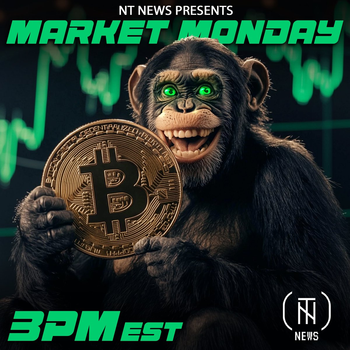 This Week on Market Monday LIVE at 3pm EST:

* 60k Resistance Conquered 🚀 
* Telegram founder arrested 🚓
* 1 Gwei Days. FUD Or Progress? 🤔 
* ETH Foundation Selling In Bulk? 💀

LINK: x.com/i/spaces/1zqJV…
