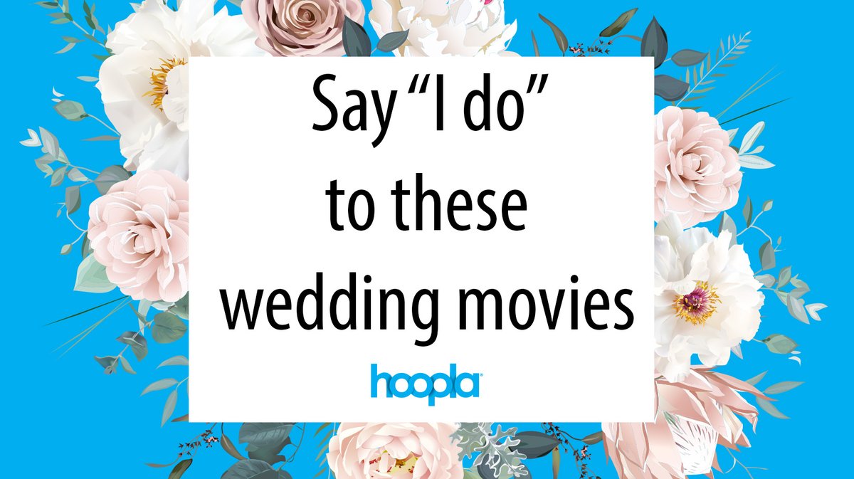 hooplaDigital's tweet photo. Say 'I do' to popcorn and a movie! 🍿🎞️ Explore our wedding movies that will bring out all the big-day emotions. 🥹🤍#freewithlibrarycard 💍https://t.co/6FPKMwaOWw https://t.co/nHfxynemmL