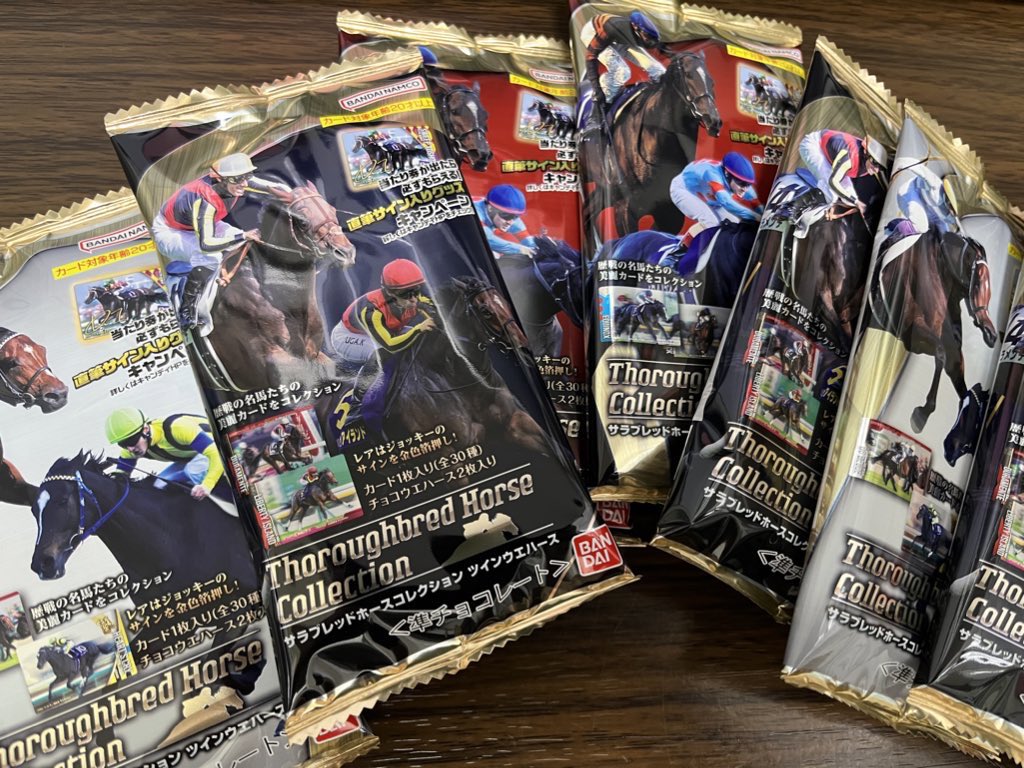 サラブレッドホースコレクションいっぱい買ってきた！ 騎手被りが凄い