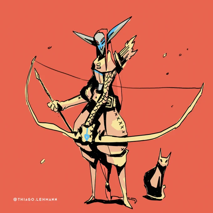 if you see this post an elf!I don't like elves to be honest. This is the closest i've done to elves and it's from 2020. 