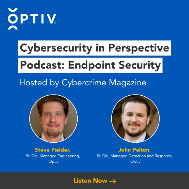 htrcase's tweet photo. In this #Cybersecurity podcast, @Optiv’s John Pelton and Steve Fielder discuss what businesses should consider when evaluating #Endpoint security solutions: https://t.co/6KdlRLgxfS https://t.co/XSPdm2EMJl